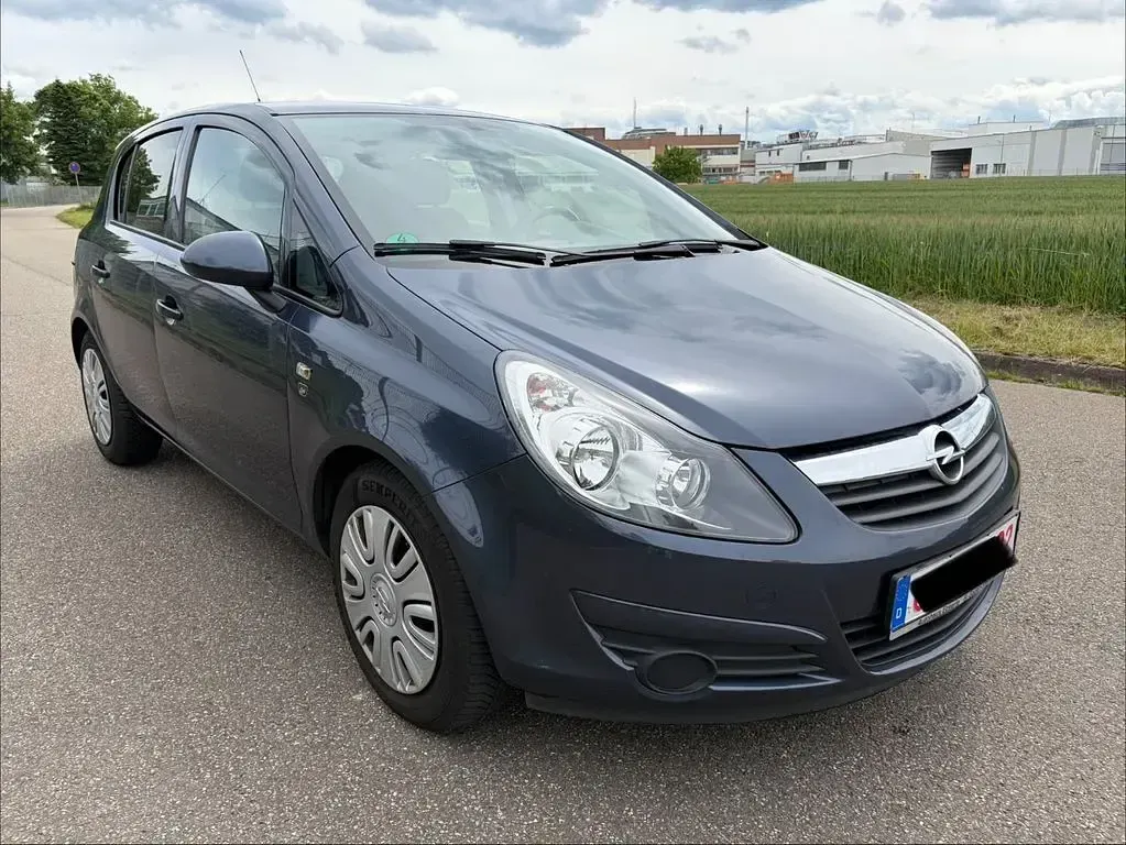 Używany Opel Corsa Edition 87 KM (63 kW) 2010 Niebieski Hatchback
