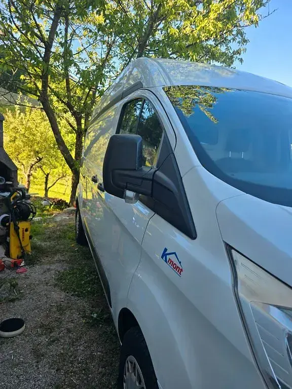 Gebraucht Ford Transit Custom 125 PS (91 kW) 2014 Weiß Van