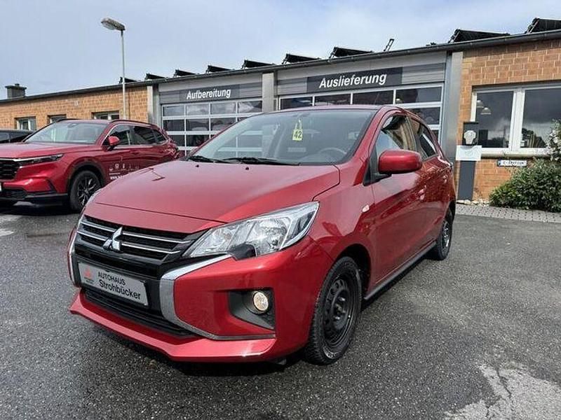 Rot Gebraucht 2021 Mitsubishi Space Star Select+ Limousine | 12.950 € (Fairer Preis) - Bild 1/4