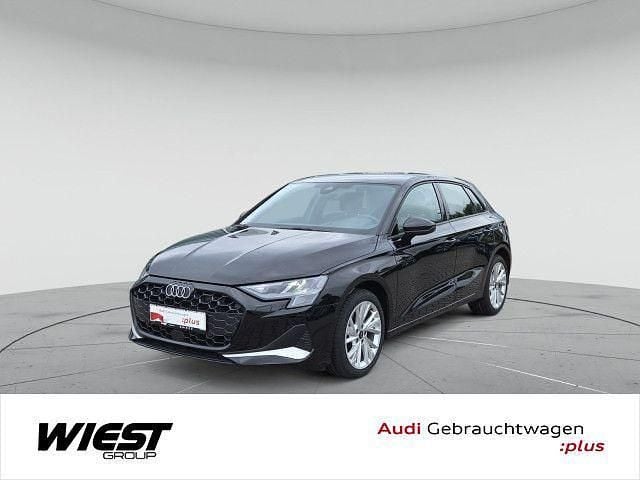 Mythosschwarz metallic Gebraucht 2024 Audi A3 Advanced Plus Limousine | 32.890 € (Fairer Preis) - Bild 1/4