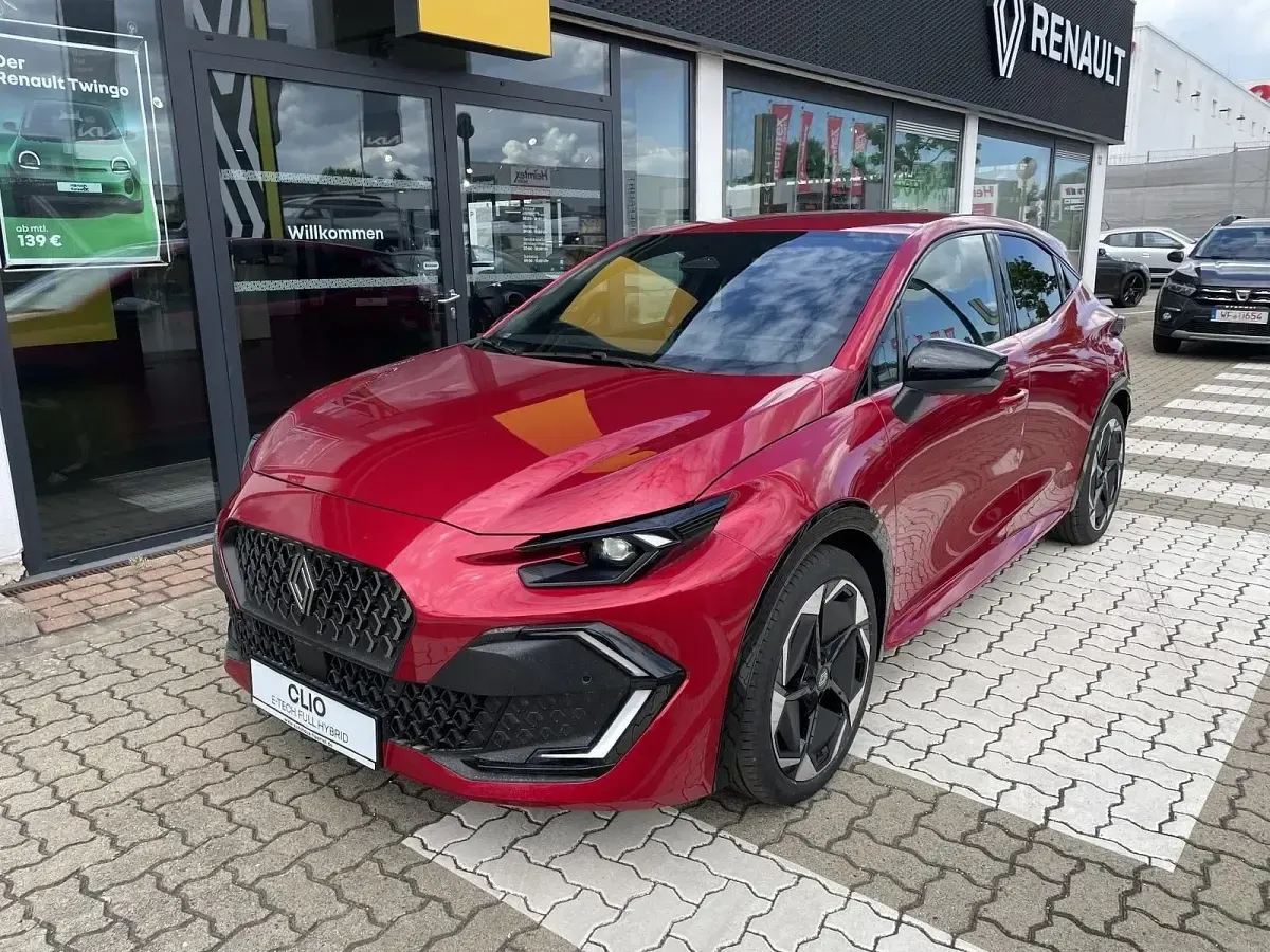 Neu Renault Clio Techno 115 PS (84 kW) 2025 Absolutrot (rot) Kleinwagen