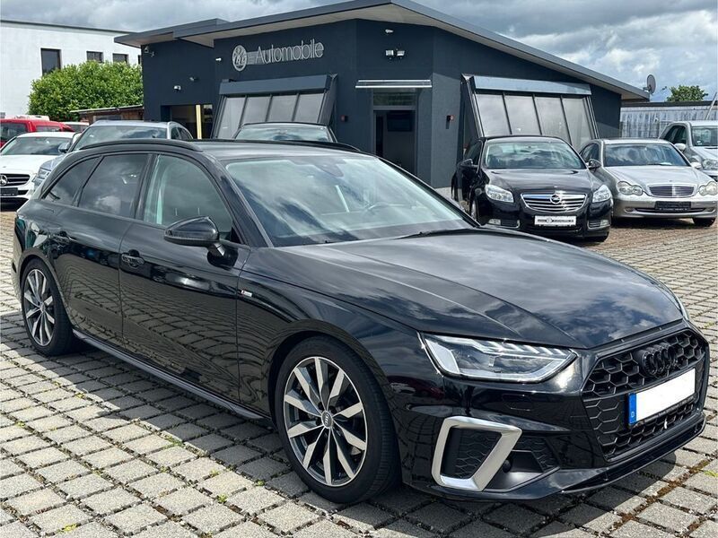 Schwarz Gebraucht 2021 Audi A4 S-Line Kombi | 31.900 € (Fairer Preis) - Bild 1/4