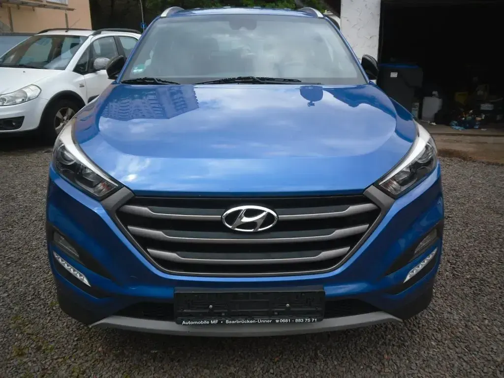 Gebraucht Hyundai Tucson Passion 177 PS (130 kW) 2018 Blau SUV