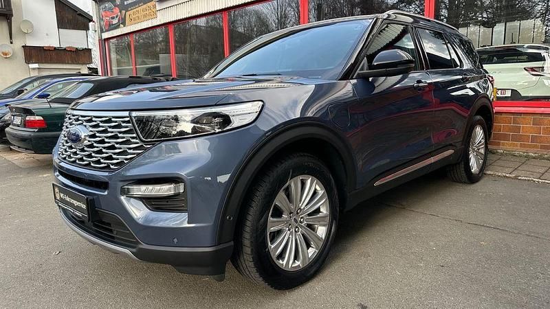 Gebraucht Ford Explorer Platinum 363 PS (266 kW) 2021 Blau SUV