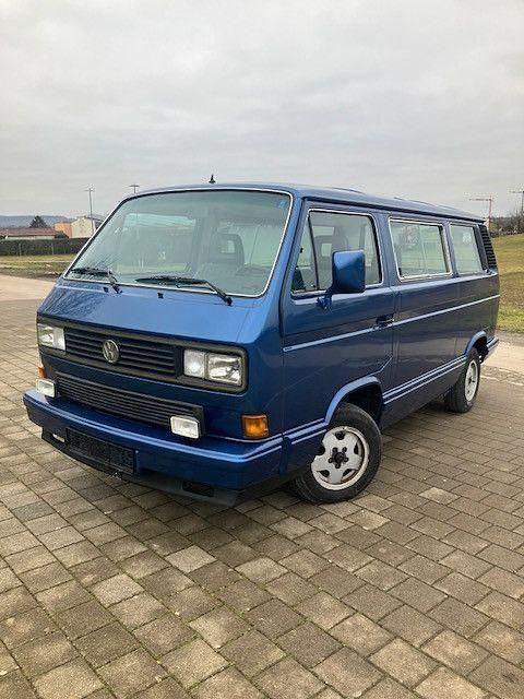 Second-hand VW Multivan 116 CP (85 kW) 1989 Albastru Monovolum