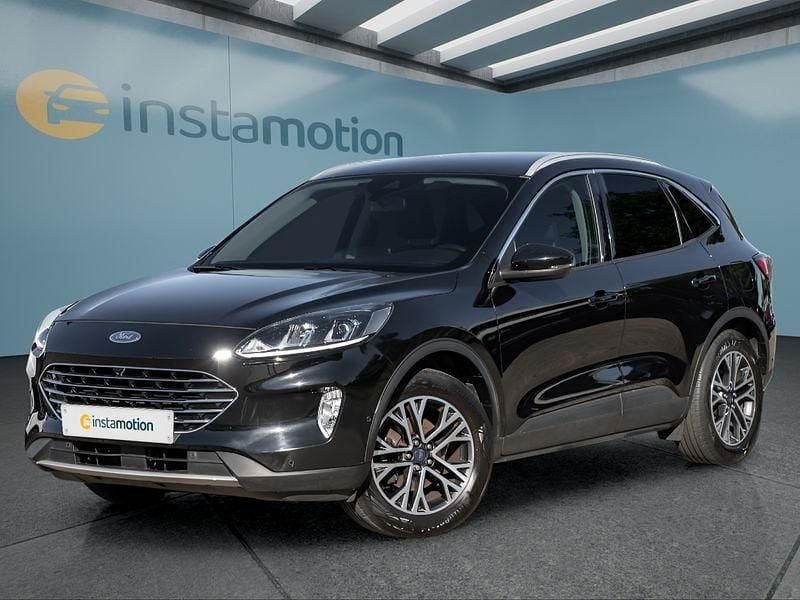 Schwarz Gebraucht 2021 Ford Kuga Titanium SUV | 18.299 € (Guter Preis) - Bild 1/4