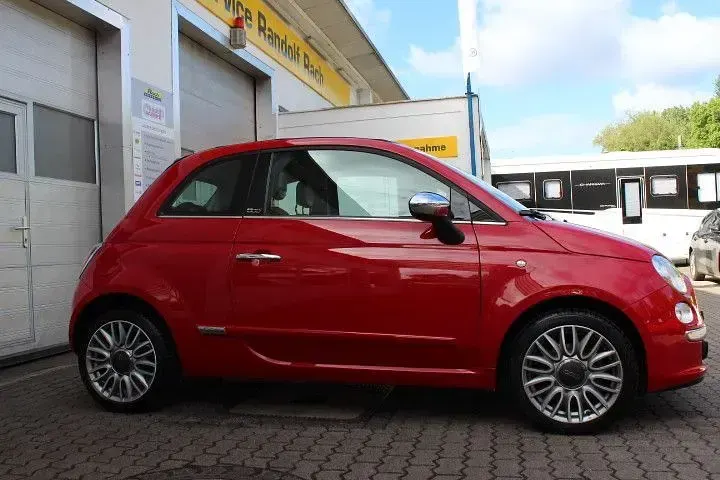 Używany Fiat 500C 86 KM (63 kW) 2014 Czerwony Kabriolet