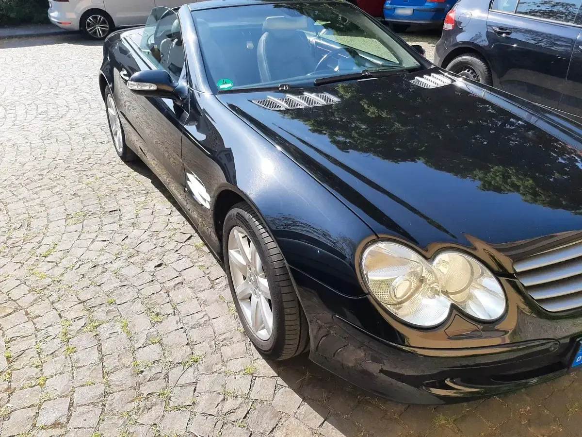 Gebraucht Mercedes SL350 245 PS (180 kW) 2003 Schwarz Cabrio