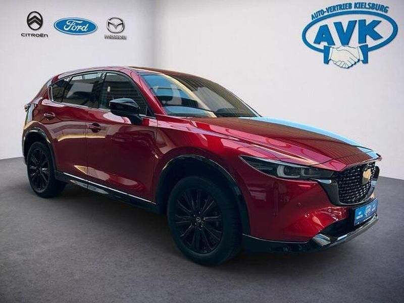 Soul red crystal Gebraucht 2024 Mazda CX-5 Homura-Line SUV | 38.990 € (Fairer Preis) - Bild 1/4