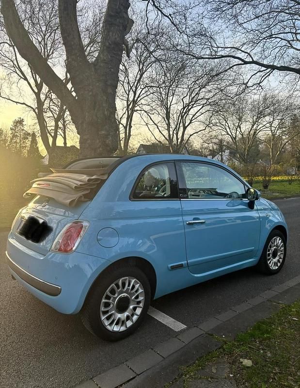 Second-hand Fiat 500C 96 CP (70 kW) 2012 Albastru Cabrio