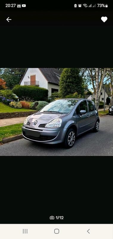 Gebraucht Renault Modus 75 PS (55 kW) 2011 Grau Van / Kleinbus