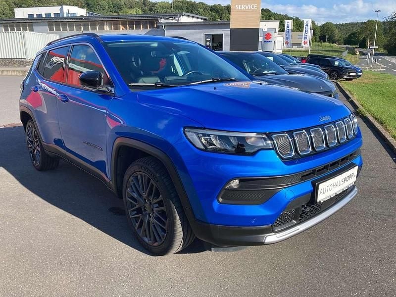Blau Gebraucht 2022 Jeep Compass Limited SUV | 19.950 € (Superpreis) - Bild 1/4
