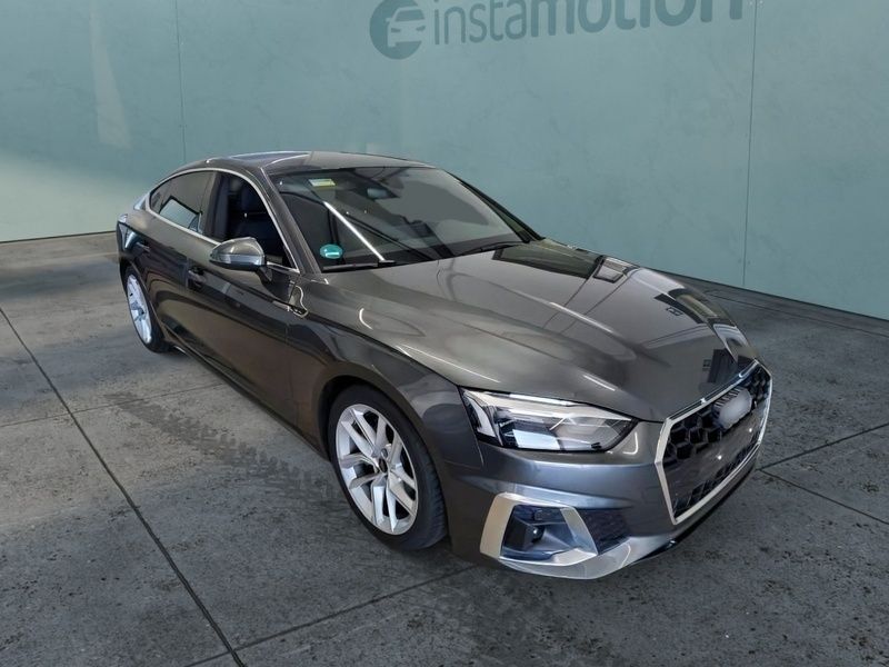 Grau Gebraucht 2022 Audi A5 Sportback S-Line Kleinwagen | 47.490 € - Bild 1/4