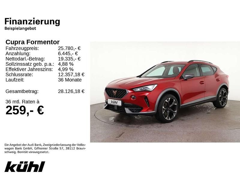 Gebraucht Cupra Formentor 150 PS (110 kW) 2022 "desire" rot SUV