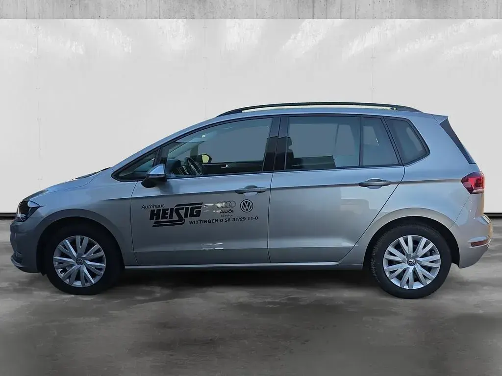 Gebraucht VW Golf Sportsvan S 116 PS (85 kW) 2019 Silber Van / Kleinbus