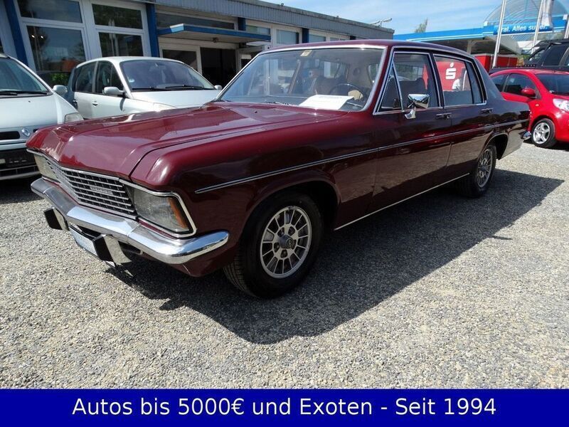Rot Gebraucht 1976 Opel Admiral S Limousine | 9.950 € - Bild 1/4