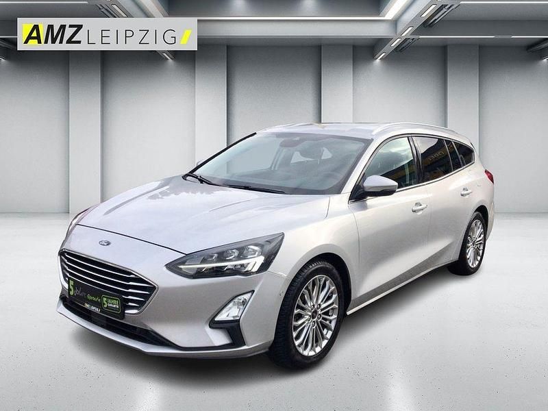 Gebraucht Ford Focus Titanium 125 PS (91 kW) 2020 Polarsilber metallic Kombi