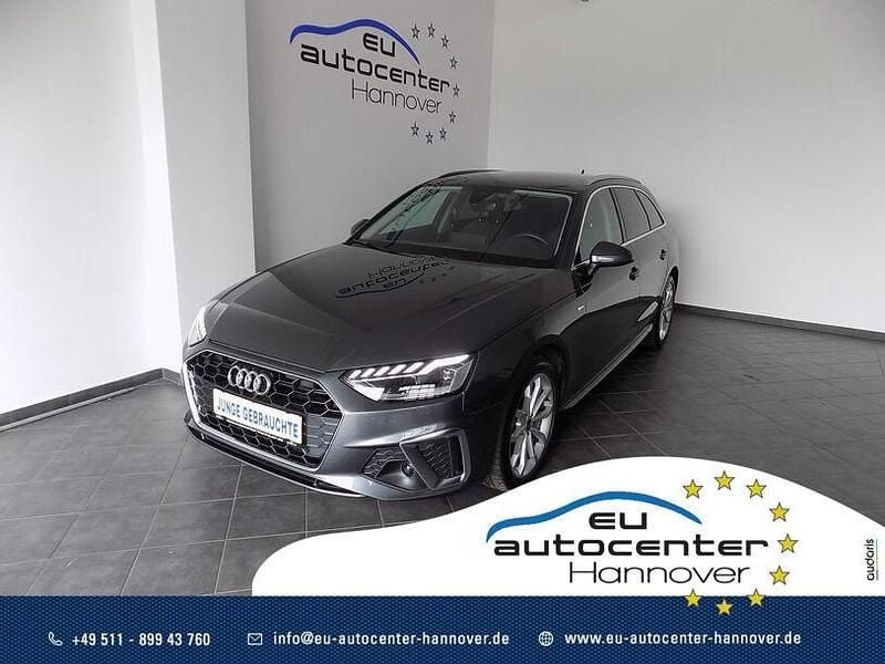 Daytonagrau perleffekt Gebraucht 2021 Audi A4 S-Line Kombi | 28.600 € (Superpreis) - Bild 1/4