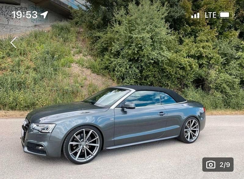 Grau Gebraucht 2012 Audi A5 Cabriolet Sport Cabrio | 17.800 € (Etwas zu teuer) - Bild 1/4