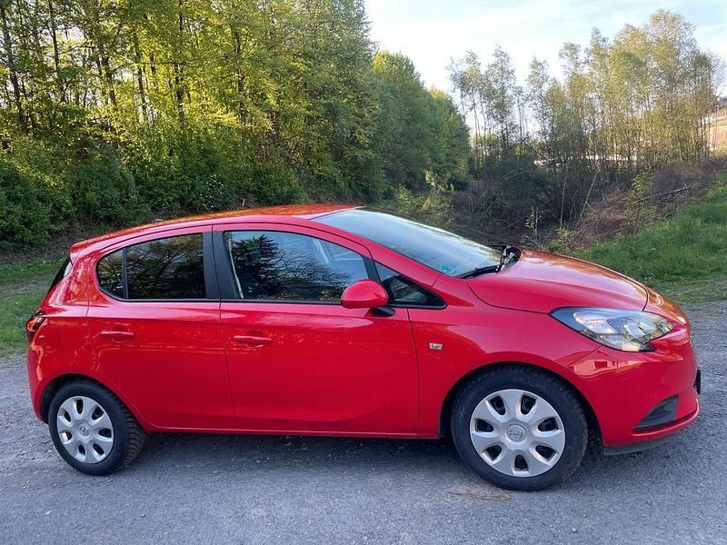 Rot Gebraucht 2018 Opel Corsa Edition Limousine | 6.500 € (Fairer Preis) - Bild 1/4