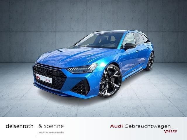 Blau Gebraucht 2021 Audi RS6 Sport Kombi | 89.850 € (Fairer Preis) - Bild 1/3