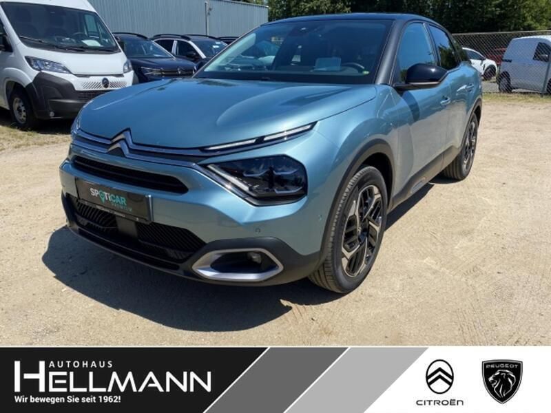 Blau Gebraucht 2023 Citroën C4 PureTech Limousine | 17.440 € (Fairer Preis) - Bild 1/4