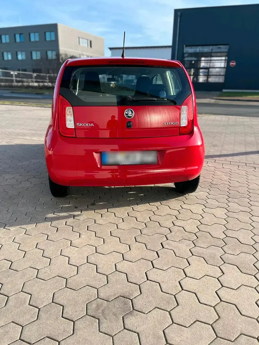 Gebraucht Skoda Citigo 60 PS (44 kW) 2016 Rot Kleinwagen