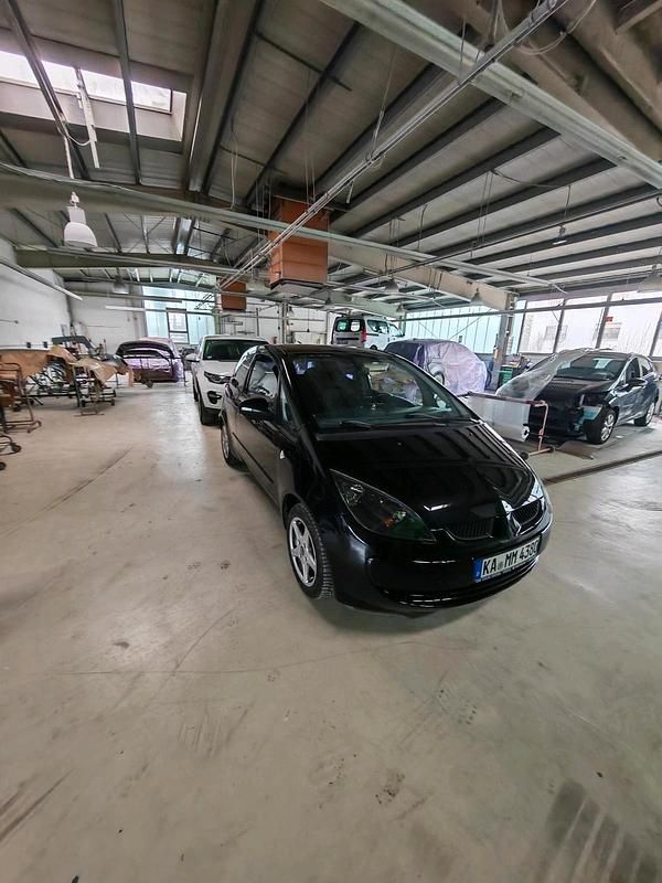 Gebraucht Mitsubishi Colt 95 PS (69 kW) 2007 Schwarz Kleinwagen