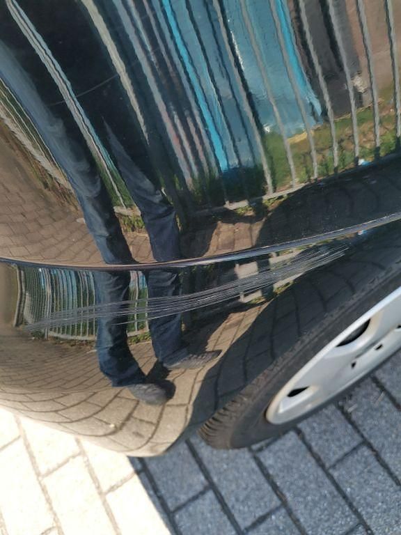 Gebraucht VW Fox 54 PS (39 kW) 2008 Schwarz Kleinwagen