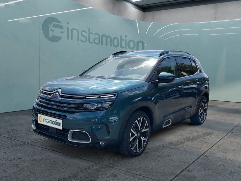 Blau Gebraucht 2021 Citroën C5 Aircross Shine SUV | 24.540 € (Etwas zu teuer) - Bild 1/4