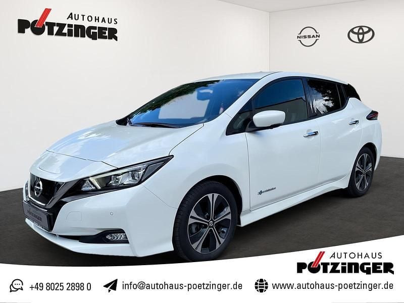 Gebraucht Nissan Leaf Tekna 110 kW (150 PS) 2020 Pearl white perleffekt Kleinwagen