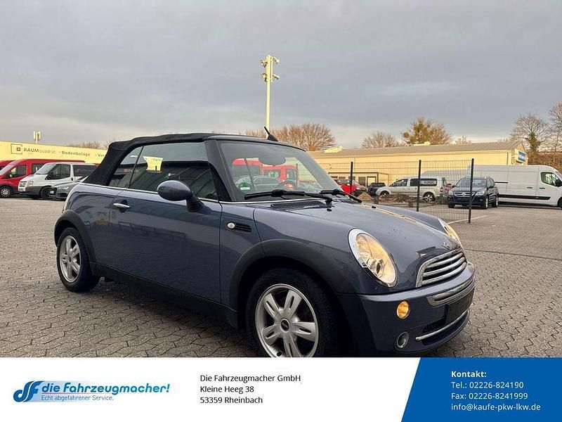 Gebraucht Mini One Cabriolet 90 PS (66 kW) 2006 Blau Cabrio