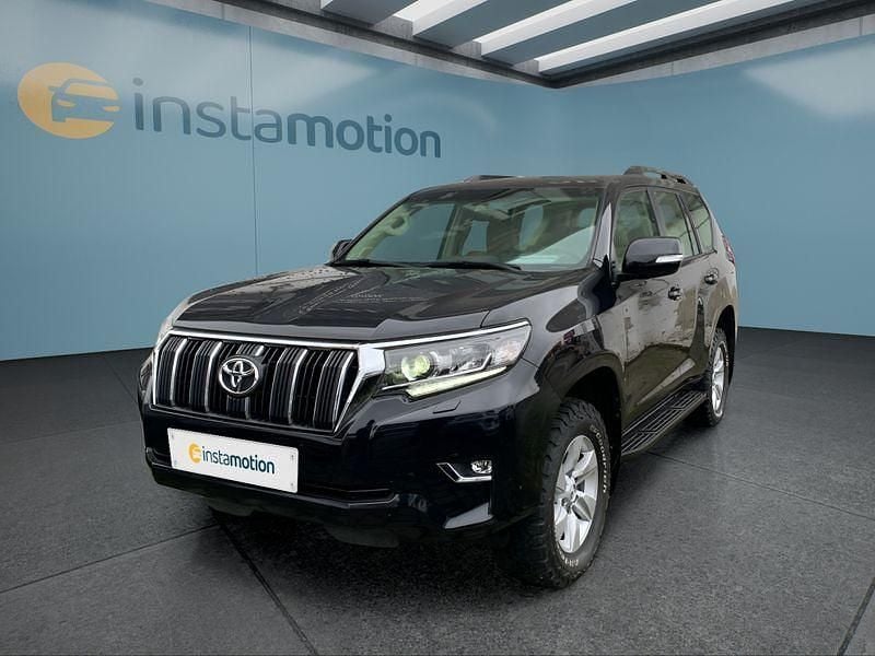 Schwarz Gebraucht 2022 Toyota Land Cruiser SUV | 47.899 € (Fairer Preis) - Bild 1/4