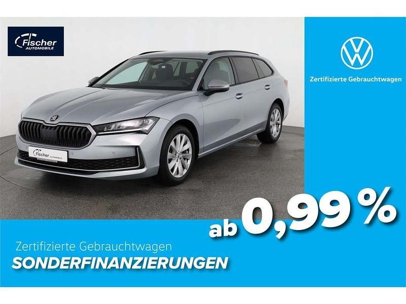 Silber Gebraucht 2024 Skoda Superb Selection Kombi | 34.480 € (Superpreis) - Bild 1/4