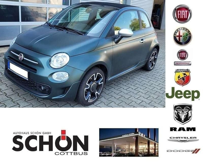 Grün Gebraucht 2020 Fiat 500C Rockstar Cabrio | 12.990 € (Fairer Preis) - Bild 1/4