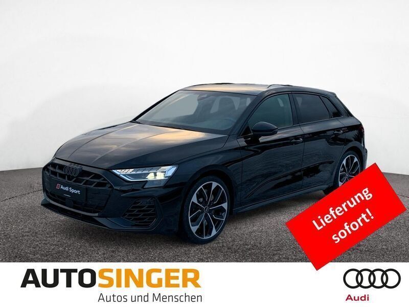Mythosschwarz metallic Neu 2024 Audi S3 Ambiente Limousine | 57.390 € (Fairer Preis) - Bild 1/4