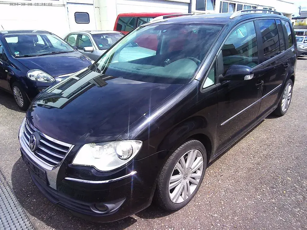 Gebraucht VW Touran Highline 170 PS (125 kW) 2007 Schwarz Van / Kleinbus