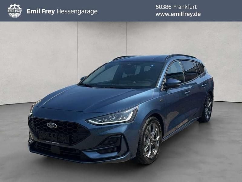 Blau Gebraucht 2024 Ford Focus ST-Line X Kombi | 26.950 € (Fairer Preis) - Bild 1/4