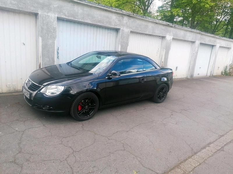 Schwarz Gebraucht 2006 VW Eos Cabrio | 2.999 € (Guter Preis) - Bild 1/4