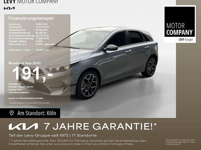 Lunarsilber metallic Neu 2025 Kia Ceed Kleinwagen | 23.800 € - Bild 1/4