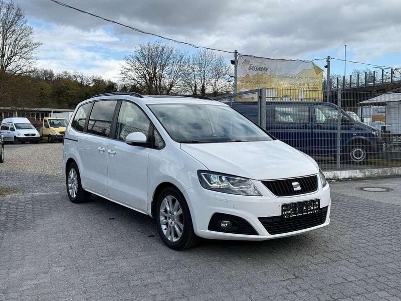 Gebraucht Seat Alhambra Style 140 PS (102 kW) 2011 Weiß Van / Kleinbus