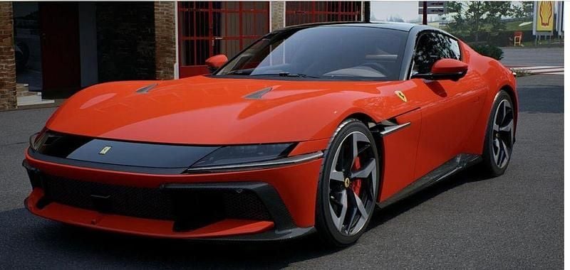 Rot Neu 2025 Ferrari 12 Cilindri Coupé | 530.000 € (Fairer Preis) - Bild 1/4