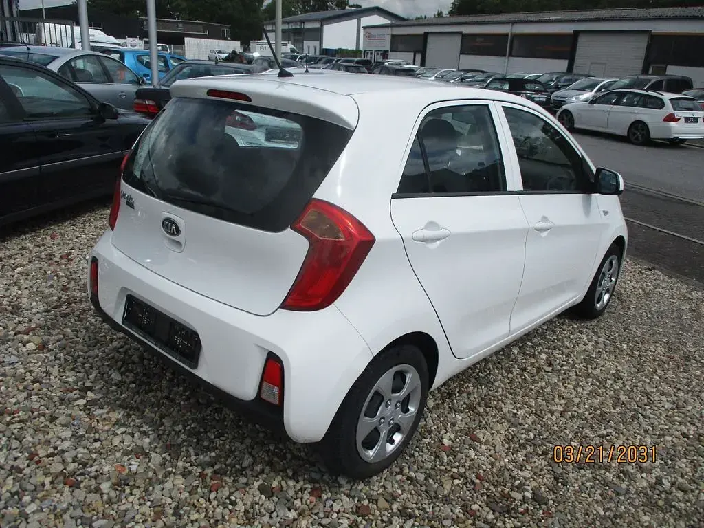 Gebraucht Kia Picanto 67 PS (49 kW) 2017 Weiß Kleinwagen