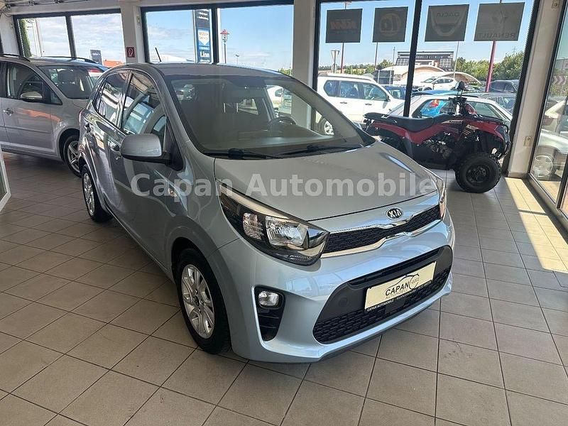 Blau Gebraucht 2017 Kia Picanto DREAM-TEAM Edition Kleinwagen | 9.999 € (Fairer Preis) - Bild 1/4