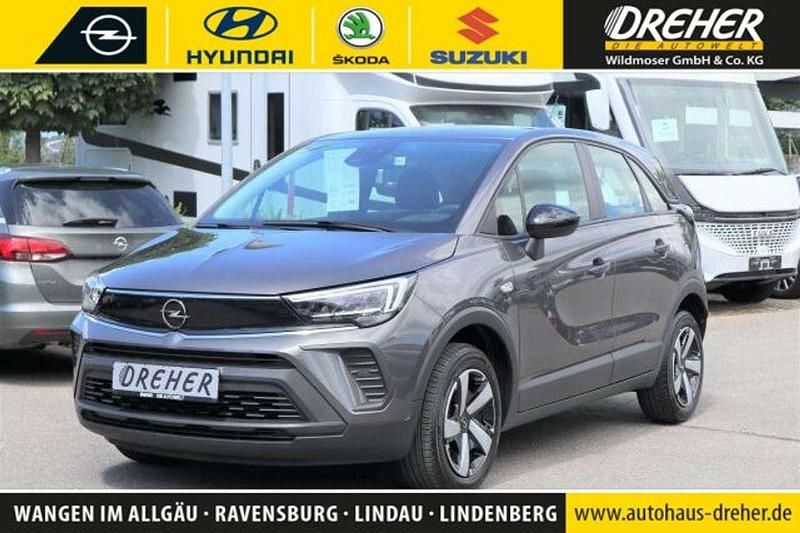 Grau Gebraucht 2022 Opel Crossland X Edition SUV | 14.980 € (Guter Preis) - Bild 1/3