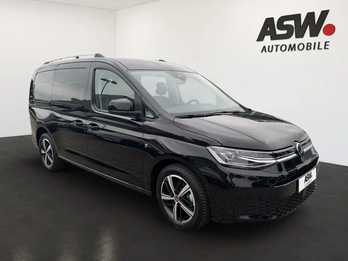 Gebraucht VW Caddy Maxi Goal 116 PS (85 kW) 2025 Schwarz Van / Kleinbus