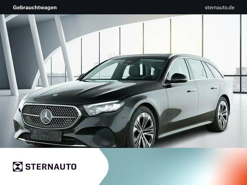 Metalliclack obsidianschwarz Gebraucht 2023 Mercedes E200 Avantgarde Kombi | 39.865 € (Fairer Preis) - Bild 1/4