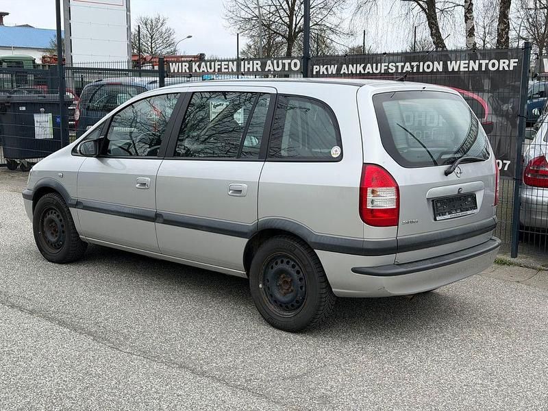 Gebraucht Opel Zafira 125 PS (91 kW) 2004 Silber Van / Kleinbus