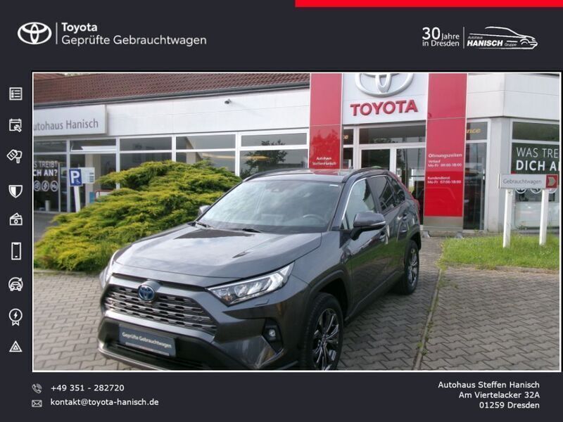 Grau Gebraucht 2022 Toyota RAV4 Hybrid Team SUV | 32.890 € (Fairer Preis) - Bild 1/4