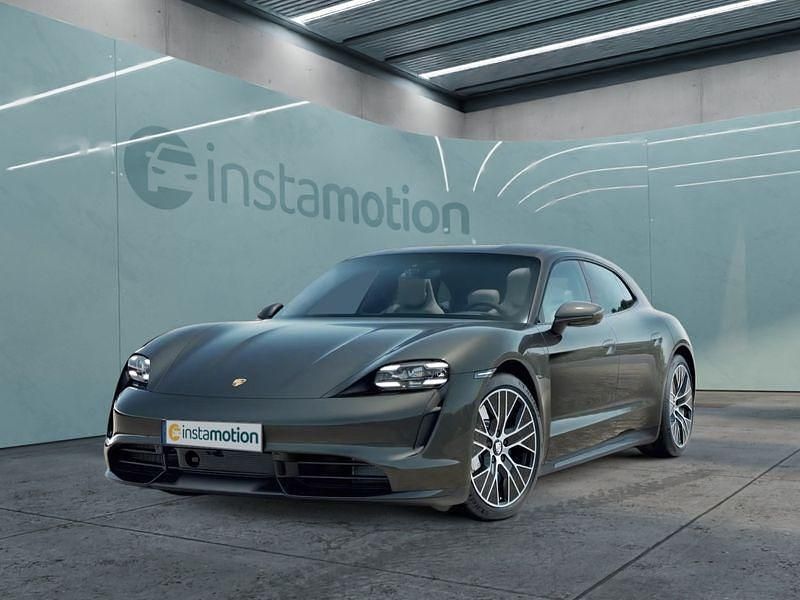 Grau Gebraucht 2023 Porsche Taycan Turbo Limousine | 110.499 € (Fairer Preis) - Bild 1/4